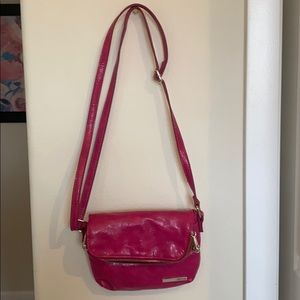 Kenneth Cole Reaction Pink Crossbody Bag